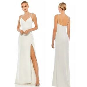 Elegant White Wedding Dress